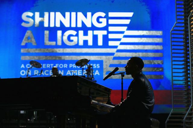 Watch Nicki Minaj John Legend And Others Perform For Tonight S Shining A Light Tv Special Colorlines